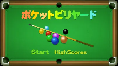 Capturas de tela do Pocket Billiards