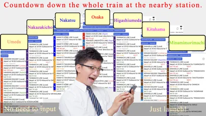Captures d'écran de JP Trains(Osaka,Kyoto,Hyogo..)