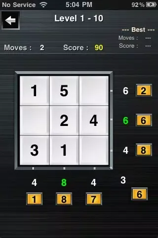 Magic Square -Swap Puzzle- স্ক্রিনশট