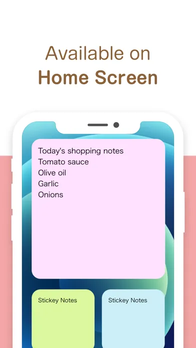Скриншоты Stibo Sticky Notes with Widget