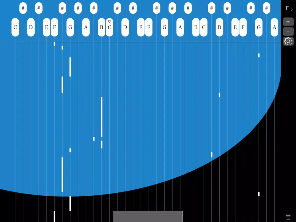 Captures d'écran de Voice Tuner 12 iPad 