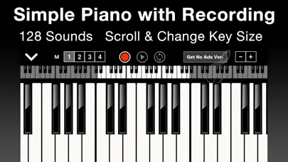 Tiny Piano  Synthesizer Chord Screenshots