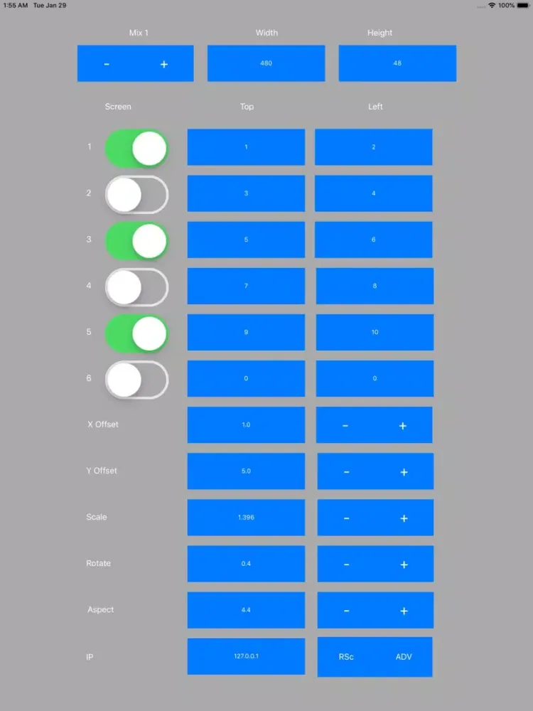 Catalyst Remote Mixes iPad  Screenshots