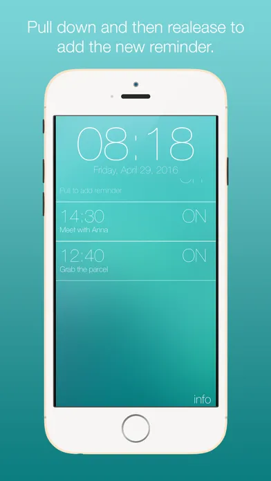 Capturas de pantalla de Quick Reminder - Alarms, fast and simple