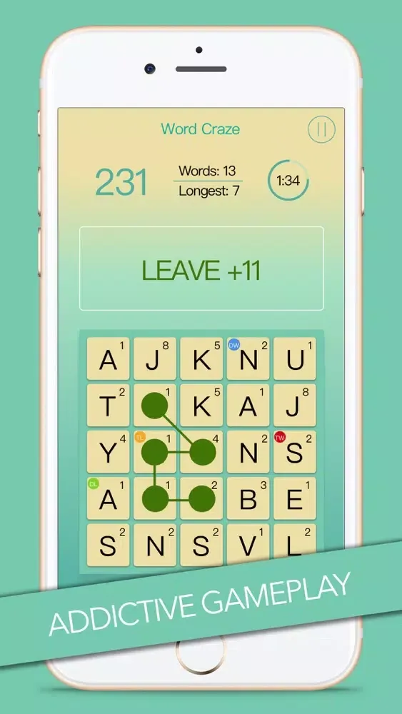 Word Craze - Unique Gameplay Ekran Görüntüleri