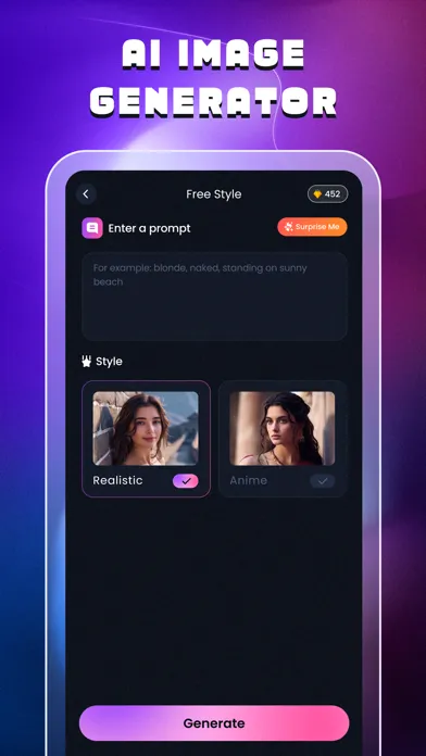 Desire AI -  Person Generator স্ক্রিনশট