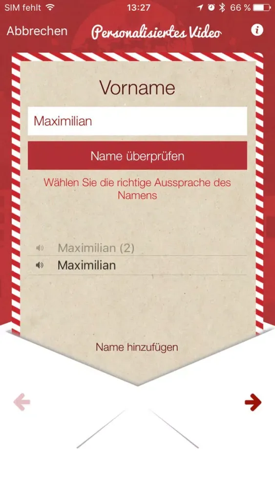 Weihnachtsmannvideo - Ihre Kinder in der Hauptrolle eines magischen Weihnachts Videos سکرین شاٹس