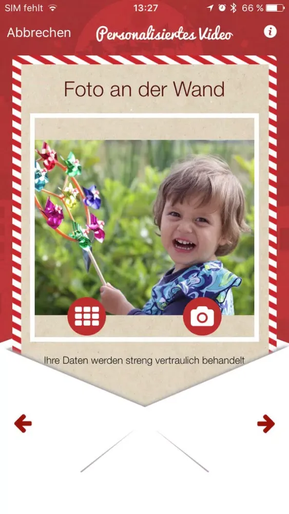 Weihnachtsmannvideo - Ihre Kinder in der Hauptrolle eines magischen Weihnachts Videos سکرین شاٹس