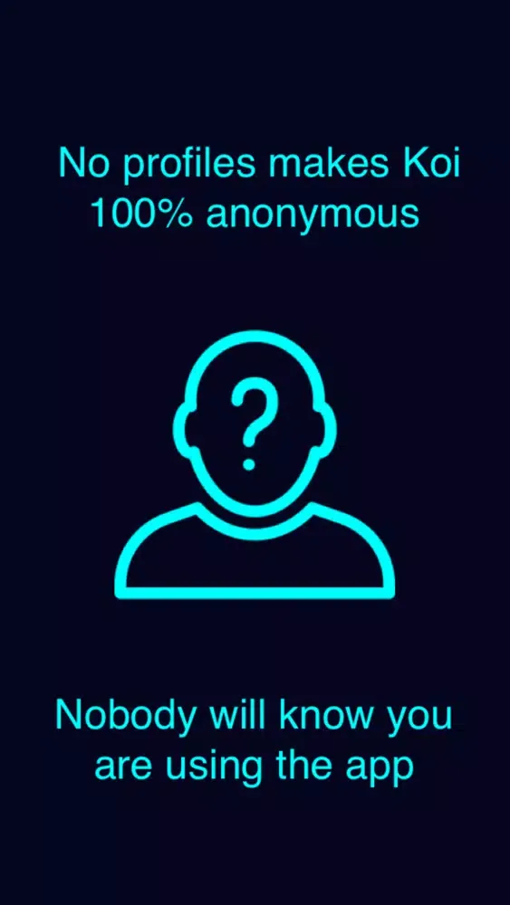 Capturas de tela do Koi - Anti-Dating Dating App