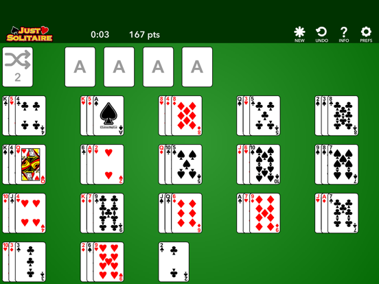 Ảnh chụp màn hình của Just Solitaire: La Belle Lucie iPad 