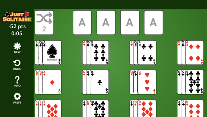 Ảnh chụp màn hình của Just Solitaire: La Belle Lucie