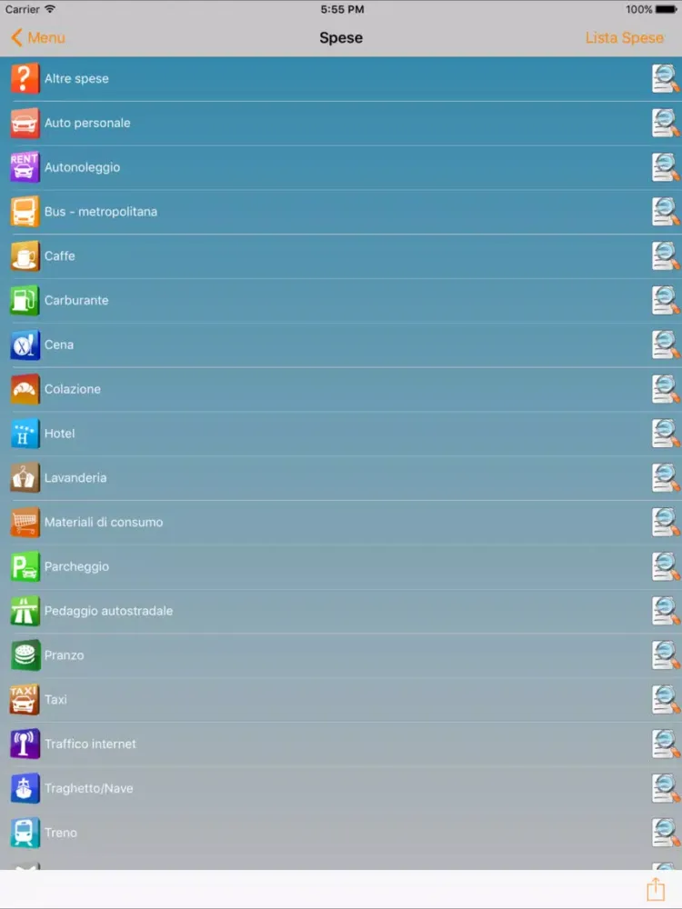 JSmart Expense Note iPad  स्क्रीनशॉट