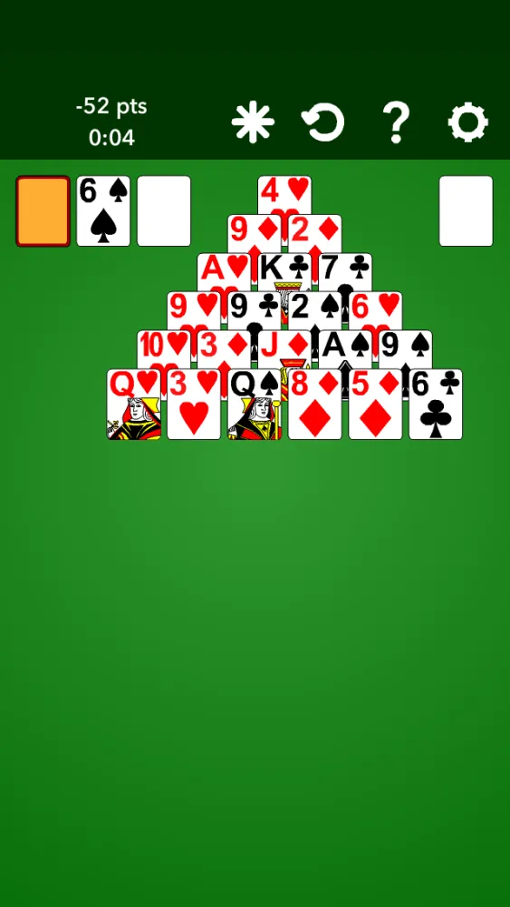 Screenshot di Just Solitaire: Pyramid