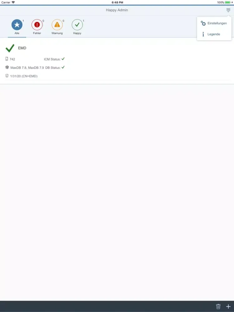 Happy Admin iPad  سکرین شاٹس
