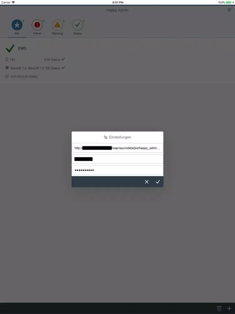 Happy Admin iPad  سکرین شاٹس