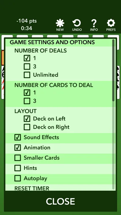 Скриншоты Just Solitaire: 40 Thieves