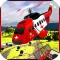 Heli-copter Flying Simulator : Forest Rescue Game