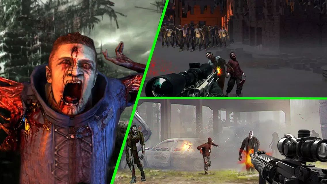 Tangkapan layar Horror Zombie Kill Shot : 3D Action Game