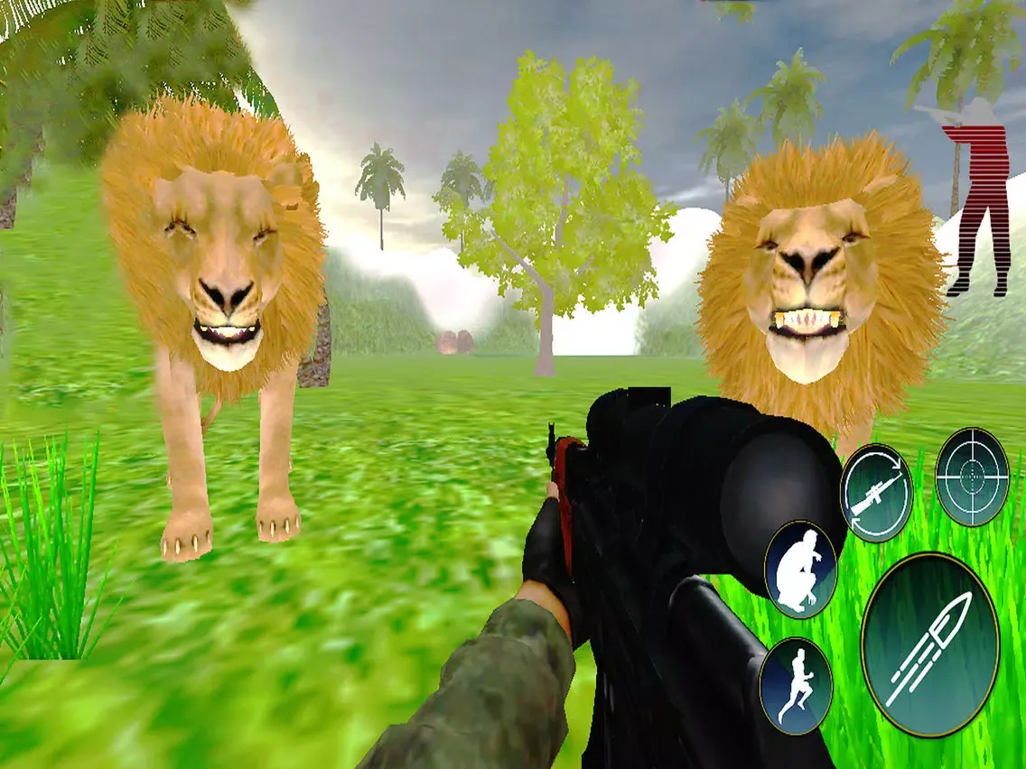 Wild Hunting 3D : Shoot Animals In Jungle 2017 iPad 應用截圖