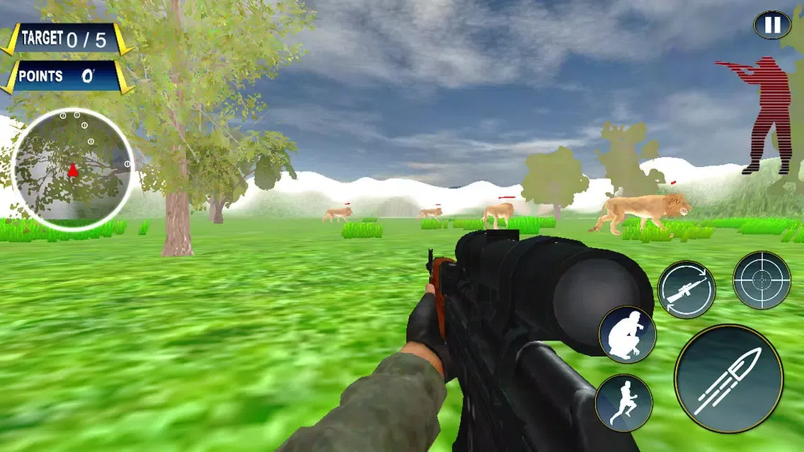 Wild Hunting 3D : Shoot Animals In Jungle 2017應用截圖