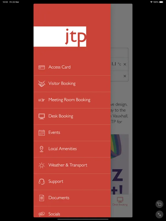 JTP London iPad  سکرین شاٹس