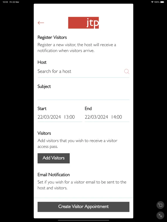 JTP London iPad  سکرین شاٹس