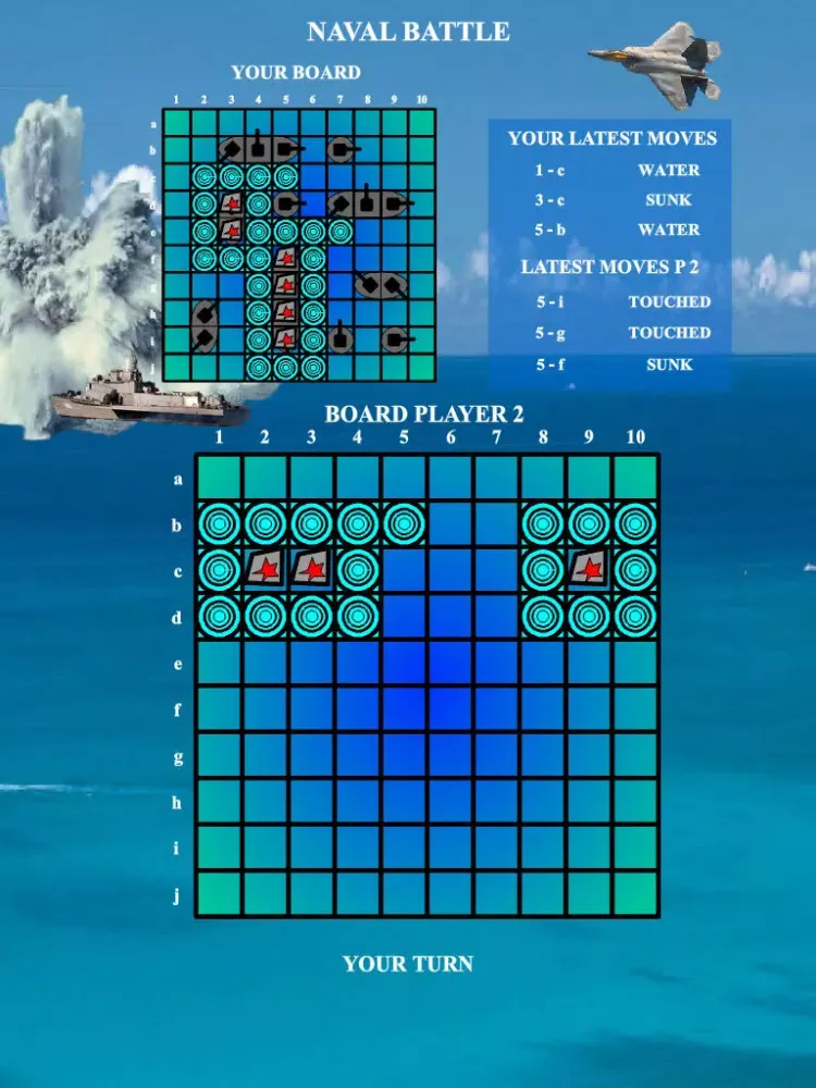 Naval Battle HD iPad 应用截图