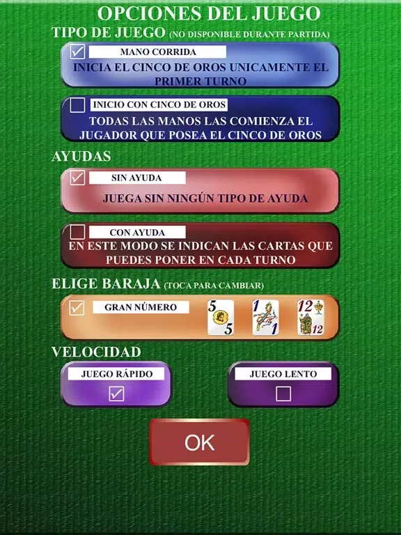 CinquilloHD iPad  سکرین شاٹس