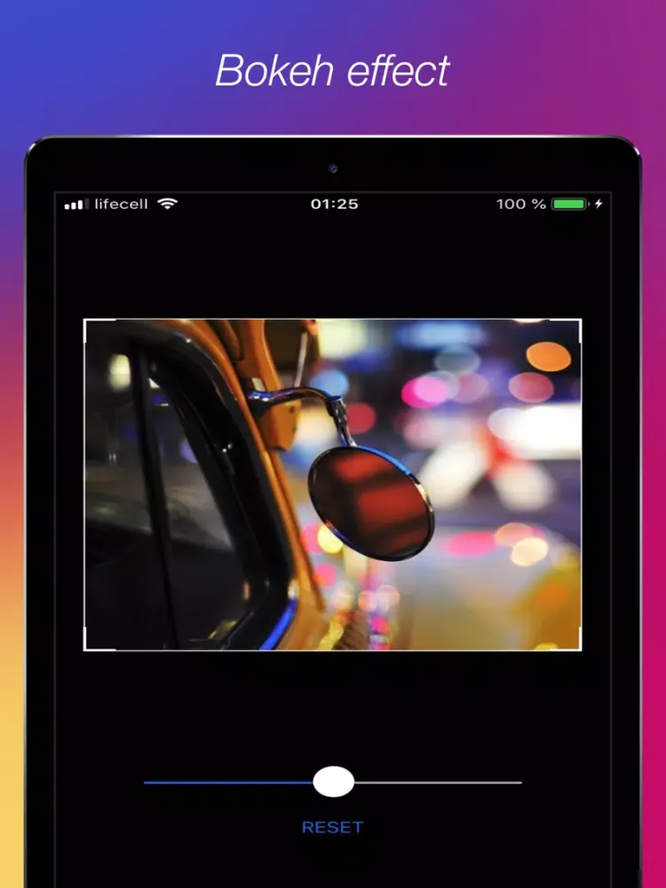 Screenshot di Photography blur: blurr effect iPad 
