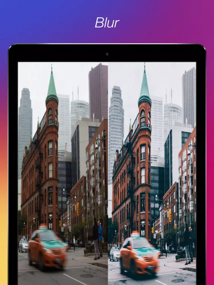 Screenshot di Photography blur: blurr effect iPad 