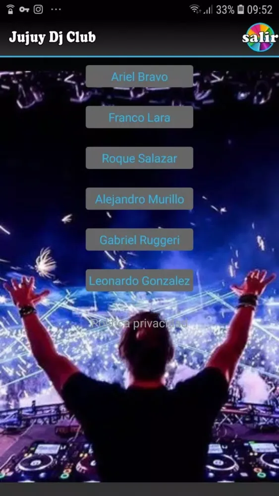 Captures d'écran de Jujuy DJ Club