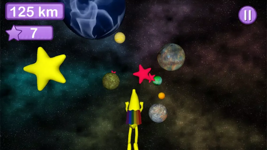 Screenshot di Banana in Space