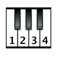 Learn Piano fast with numbers