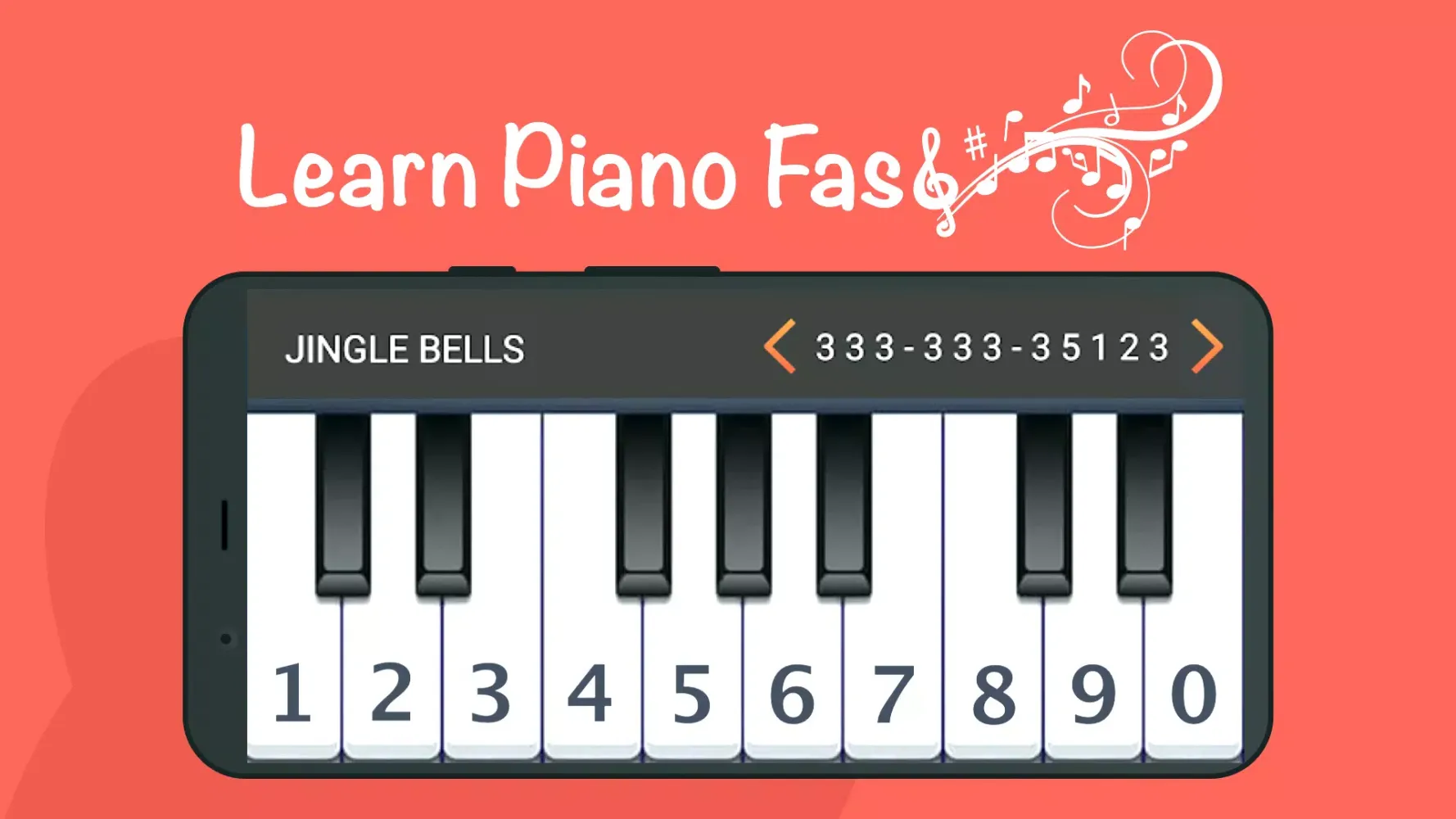 Learn Piano fast with numbers应用截图
