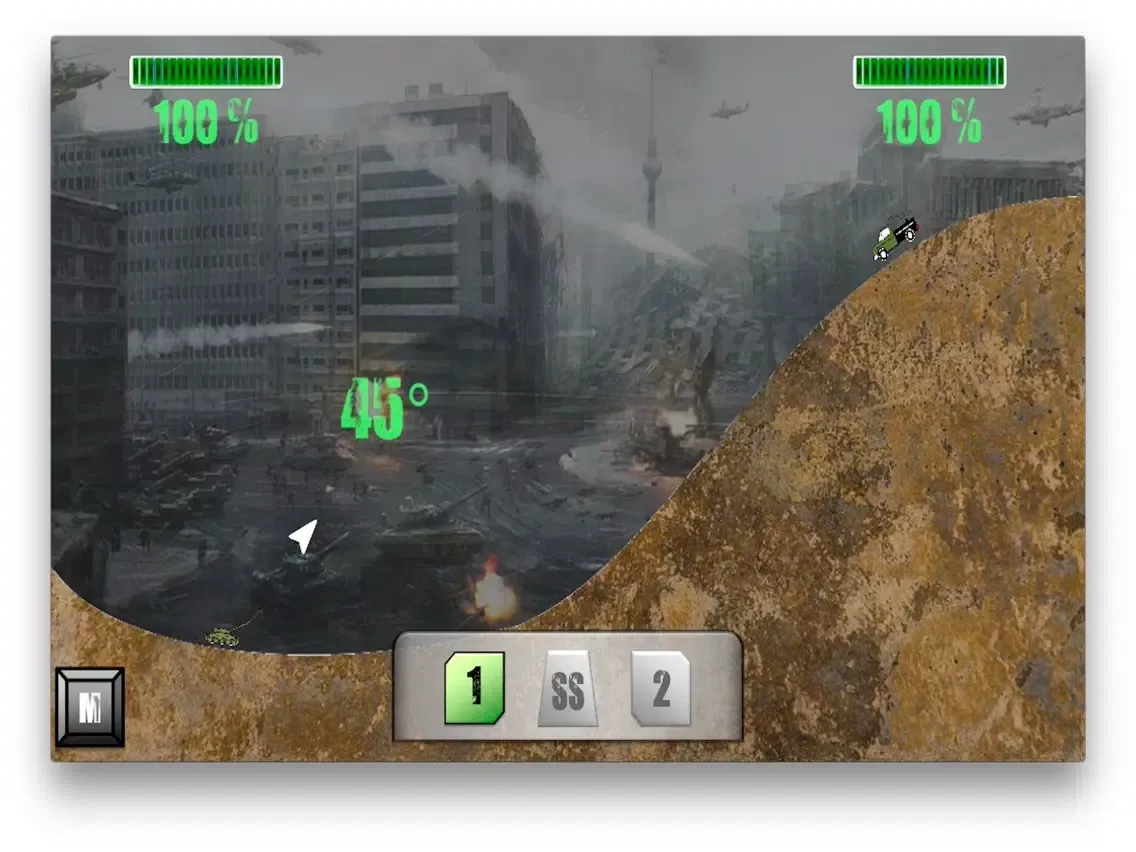 ภาพหน้าจอของ Tank & War iPad 