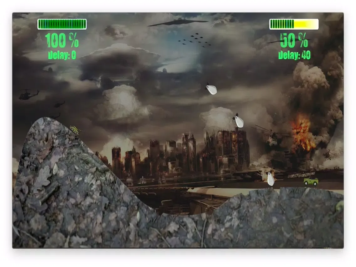ภาพหน้าจอของ Tank & War iPad 