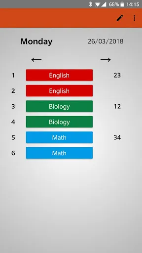 Smart Timetable स्क्रीनशॉट