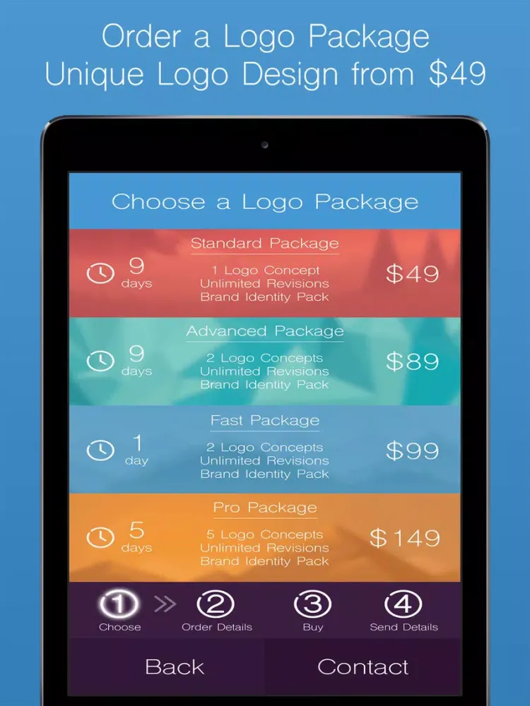 Jumbo Logo Design - Maker & Logos Creator. iPad 应用截图