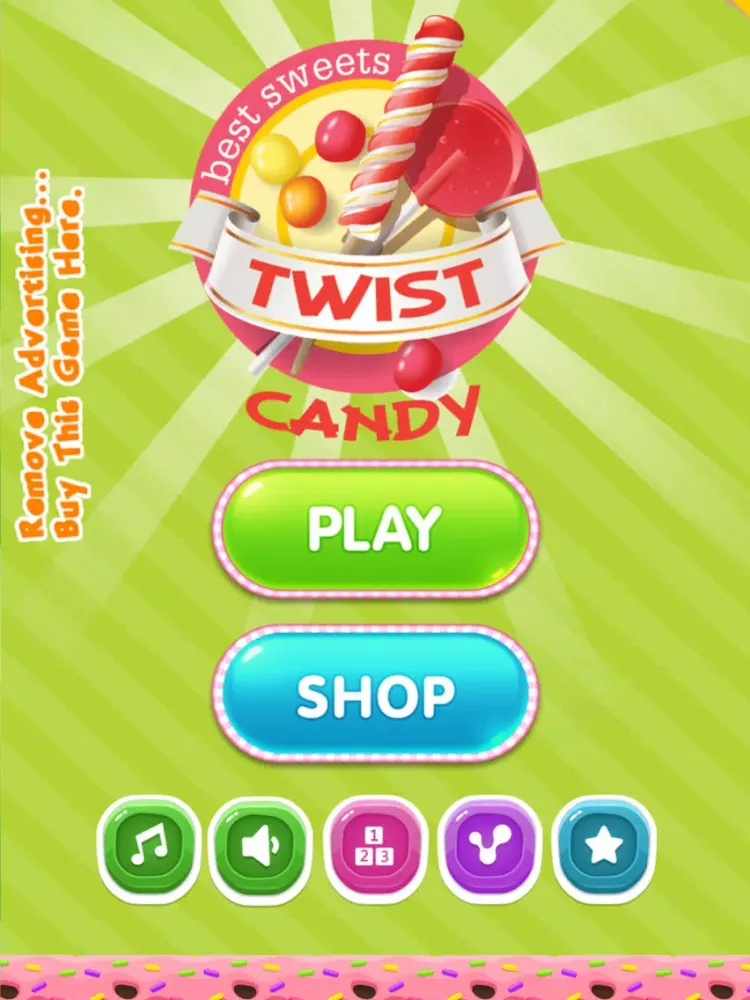 Candy Twist Jump iPad  سکرین شاٹس