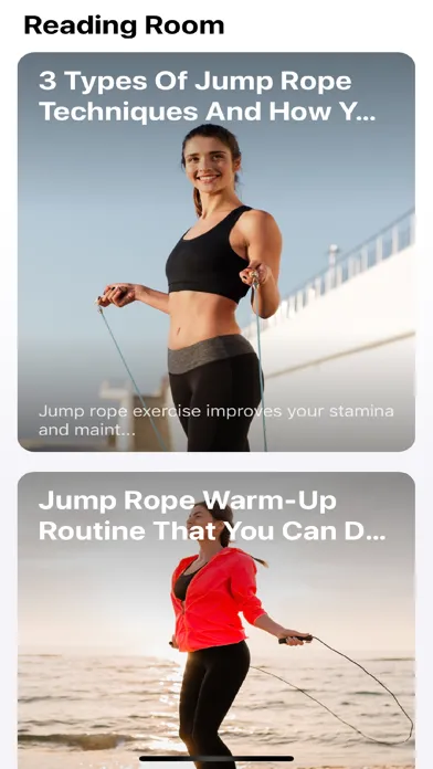 Capturas de tela do Jump Rope Fit: Workout Counter