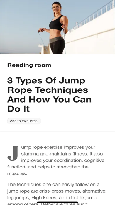Capturas de tela do Jump Rope Fit: Workout Counter