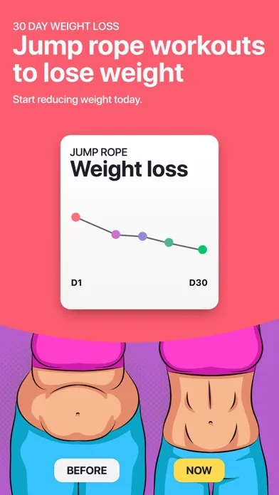 Capturas de tela do Jump Rope Fit: Workout Counter