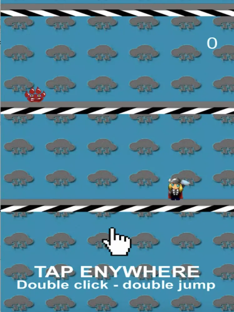 Скриншоты Jump for Thor vs Paw Monster iPad 