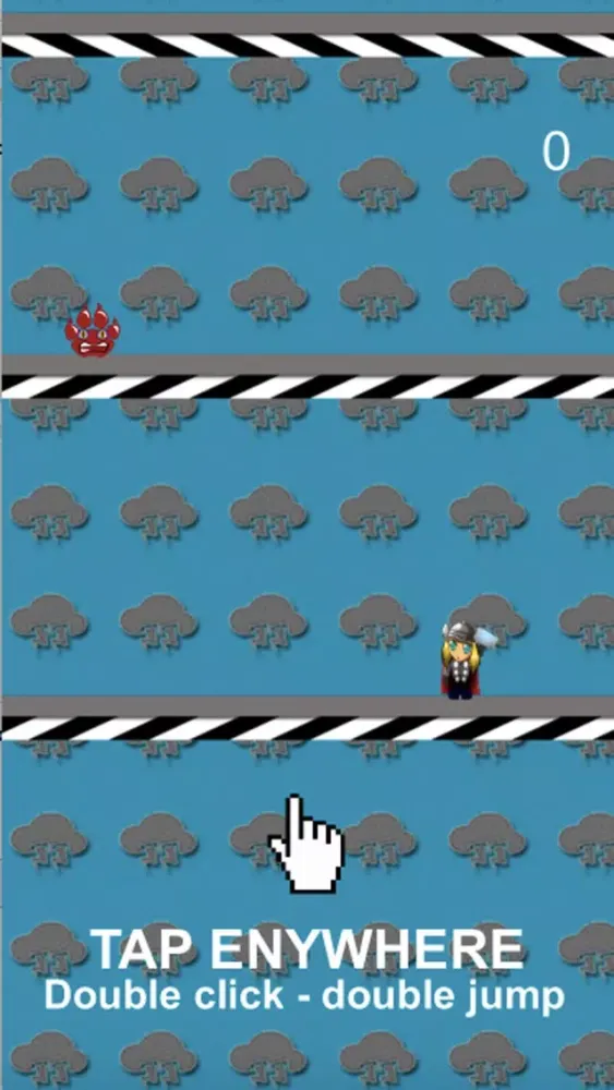 Скриншоты Jump for Thor vs Paw Monster