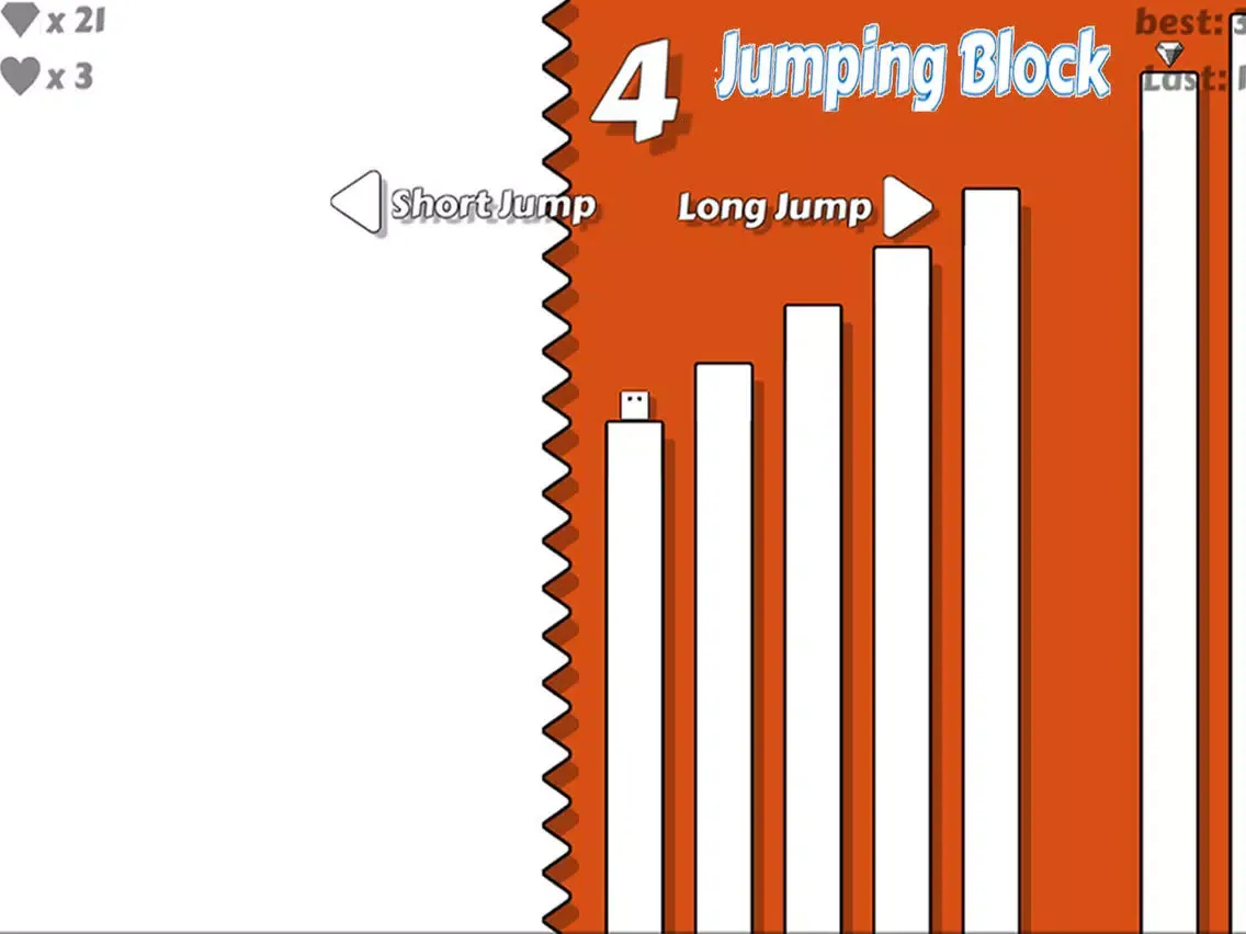 Capturas de tela do Jumping Block - Top Free Fun Game iPad 