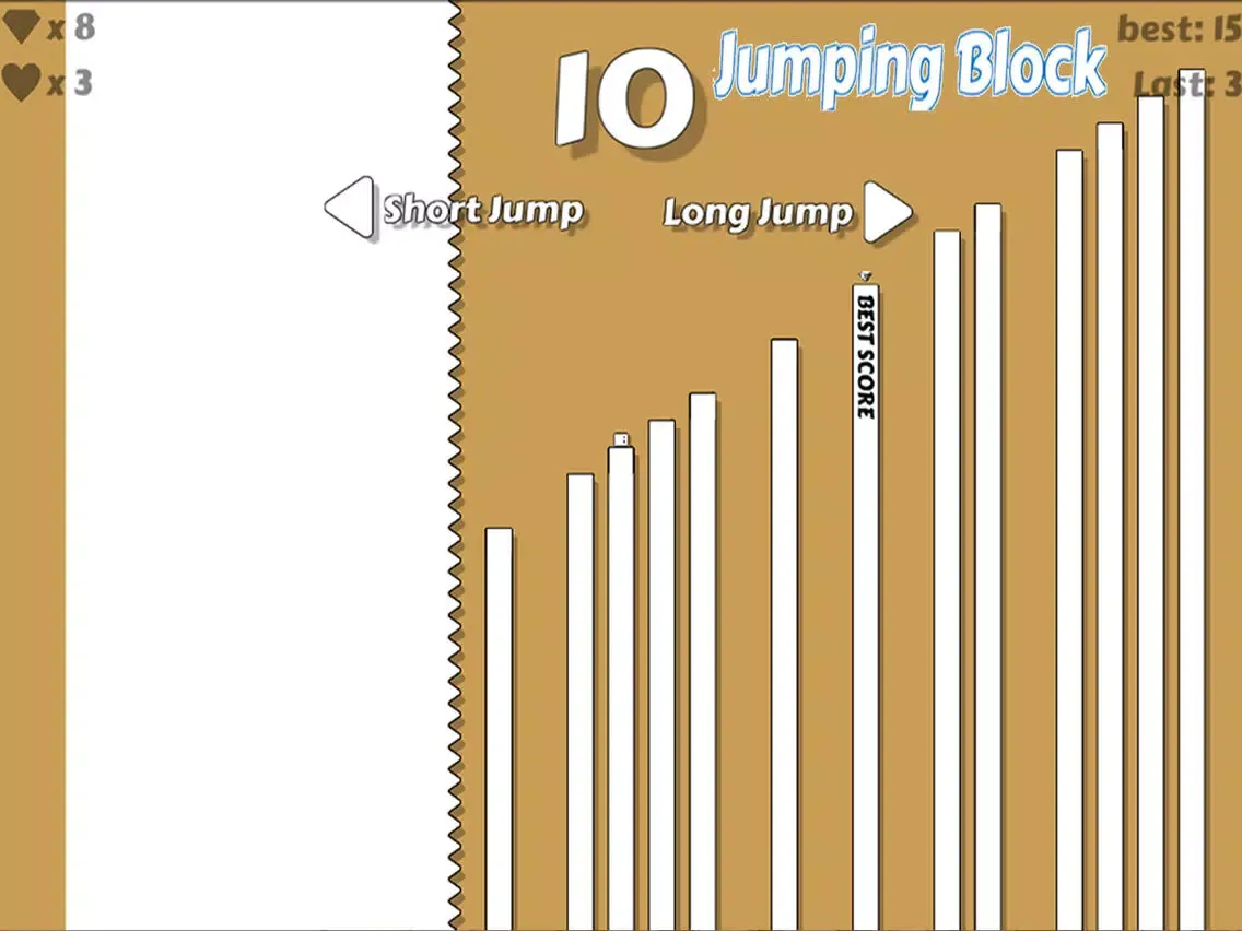 Capturas de tela do Jumping Block - Top Free Fun Game iPad 