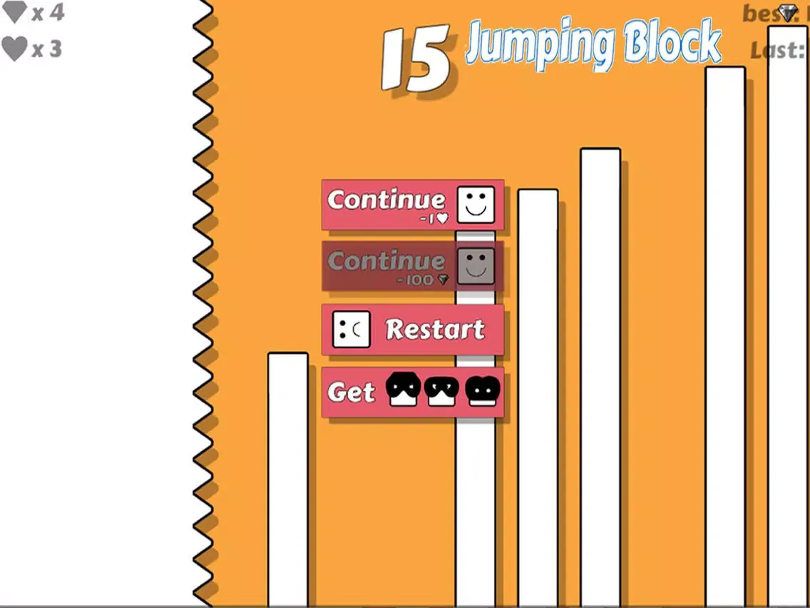 Capturas de tela do Jumping Block - Top Free Fun Game iPad 