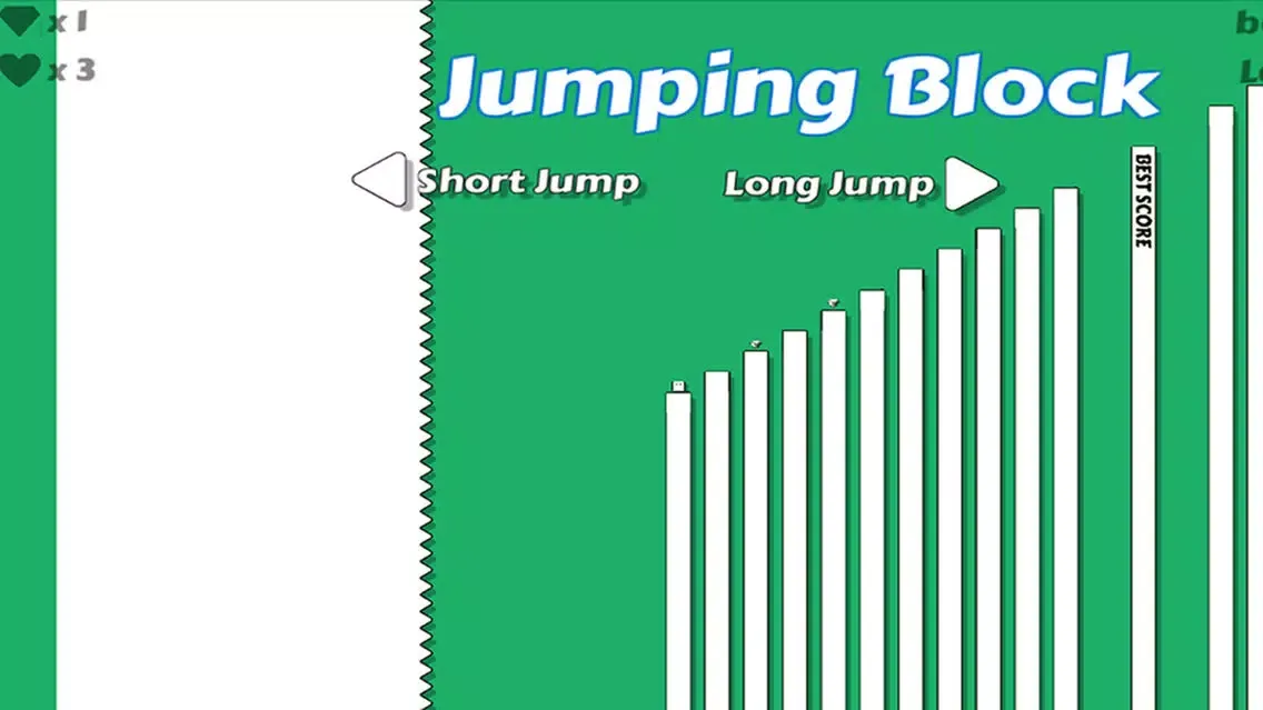 Capturas de tela do Jumping Block - Top Free Fun Game