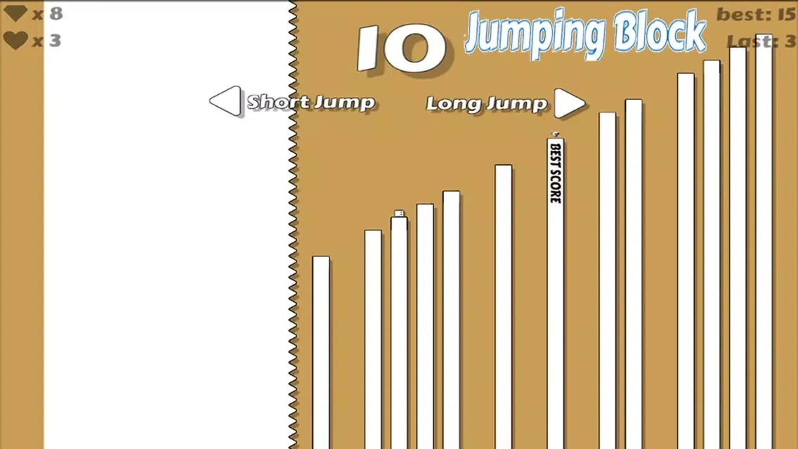Capturas de tela do Jumping Block - Top Free Fun Game
