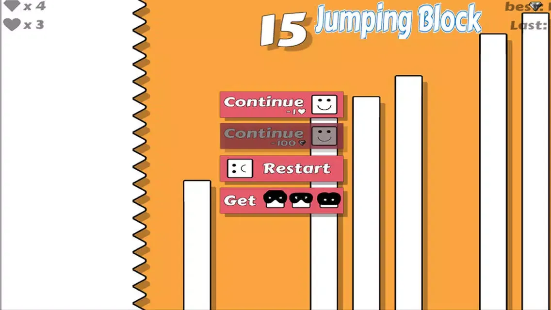 Capturas de tela do Jumping Block - Top Free Fun Game